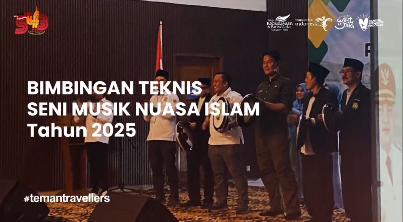Bimbingan Teknis Peningkatan SDM Pelatih Seni Musik Nuansa Islam yang diselenggarakan di Villa Dinasty Akasha, Kecamatan Pamijahan, Kabupaten Bogor.