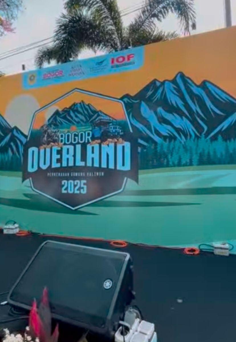 Bupati Bogor Lepas Peserta Overland 2025, Dorong Sport Tourism dan Promosi Alam Daerah