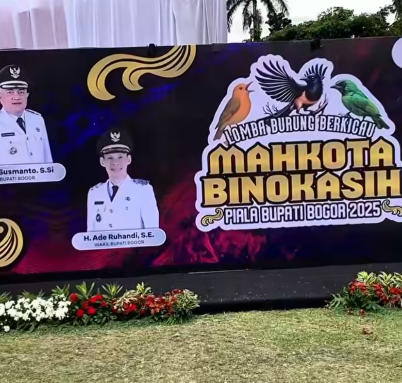 Serunya Lomba Burung Berkicau Piala Bupati Bogor 2025, Dikuti 845 Peserta dari Jabodetabek: Lapangan Tegar Beriman Semakin Dikenal!